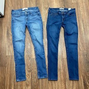 LOT of 2 Hollister Jeans Size 5 R